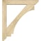 Ekena Millwork Imperial Slat Rough Sawn Bracket w/ Offset Brace, Douglas Fir, 6"W x 34"D x 38"H BKT0604X34X38IMP06RDF - alternate 2